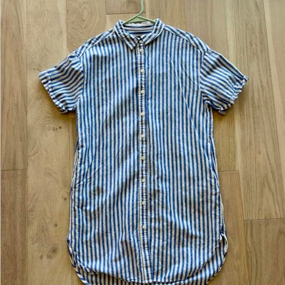 Gap button down dress